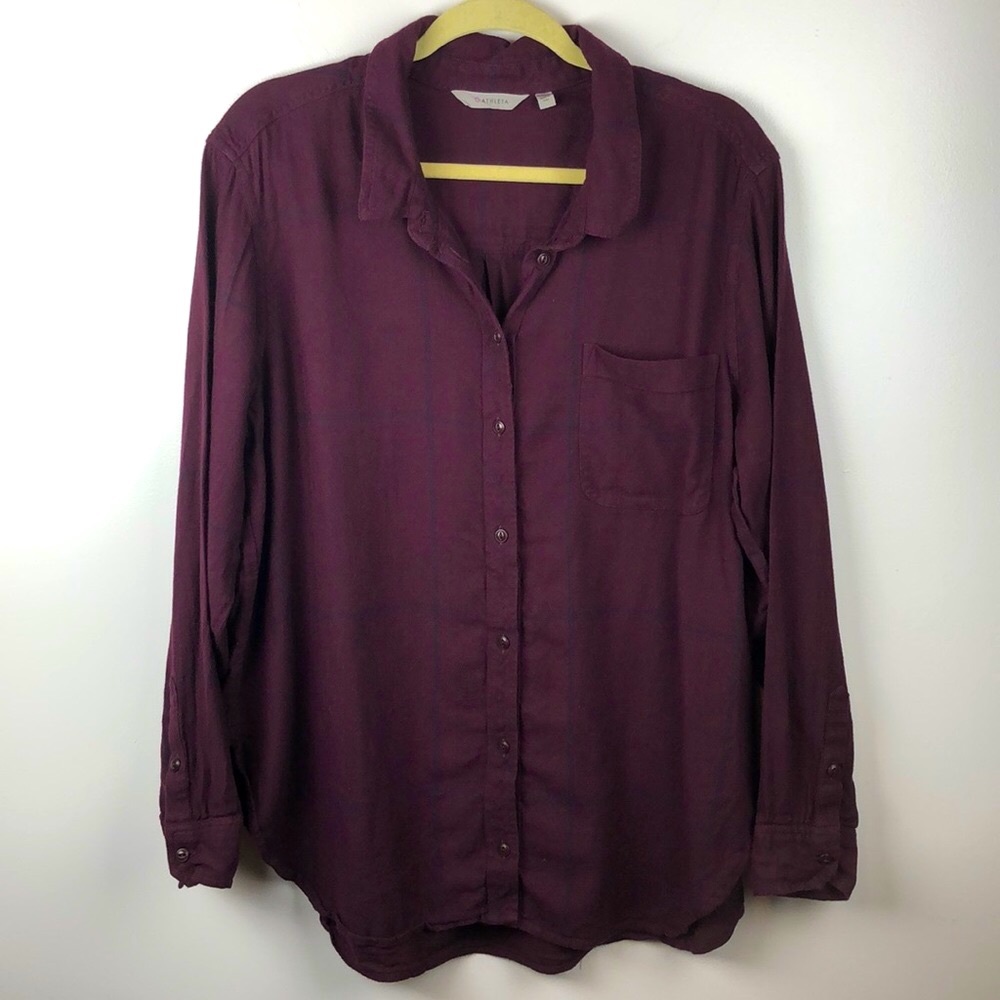 Athleta Heat Gen Tech Classic Flannel XL